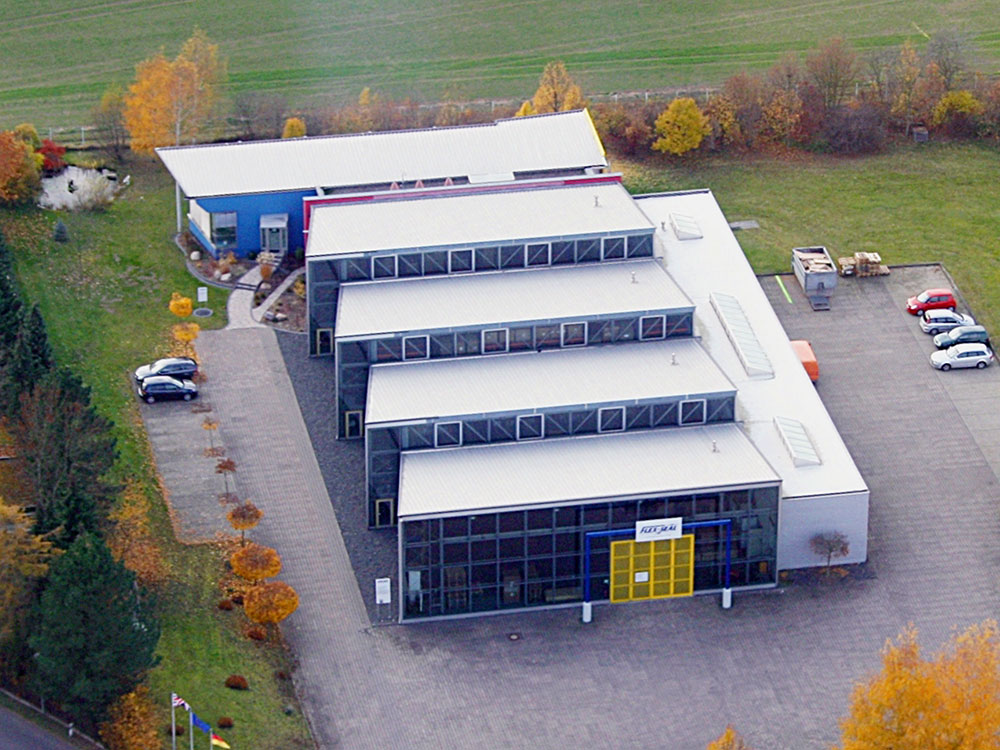 Flexseal Germany aerial image of building